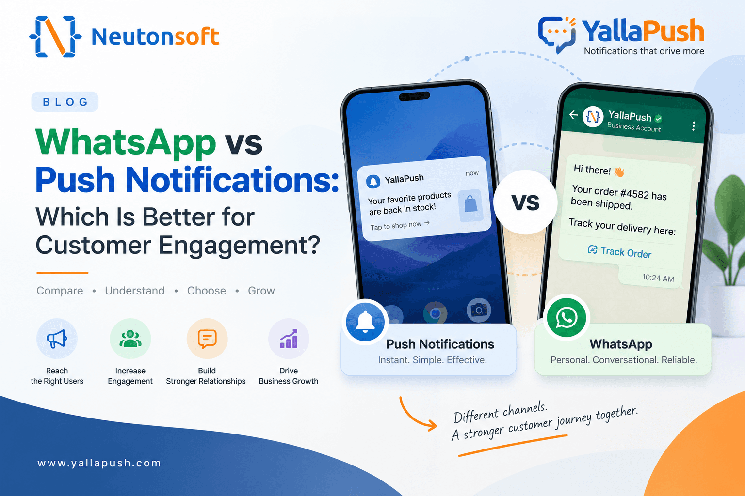 WhatsApp vs Push Notifications: Which Is Better for Customer Engagement?
